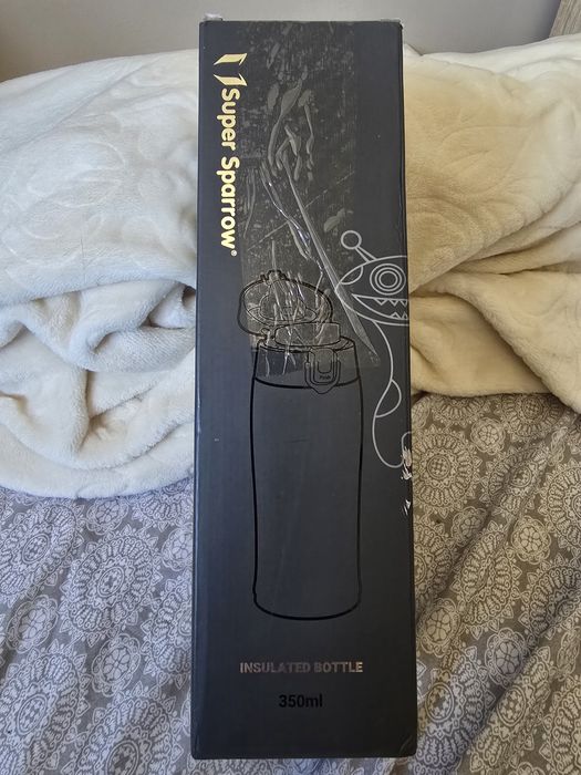 Termos dziecięcy Super Sparrow 350 ml – neonowa zieleń