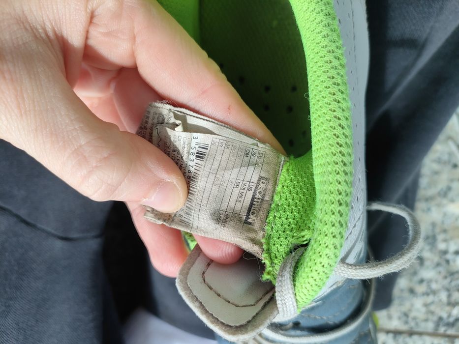Buty korki męskie Kipsta Decathlon 39 szaro zielone