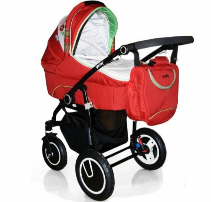 Коляска Geoby червона