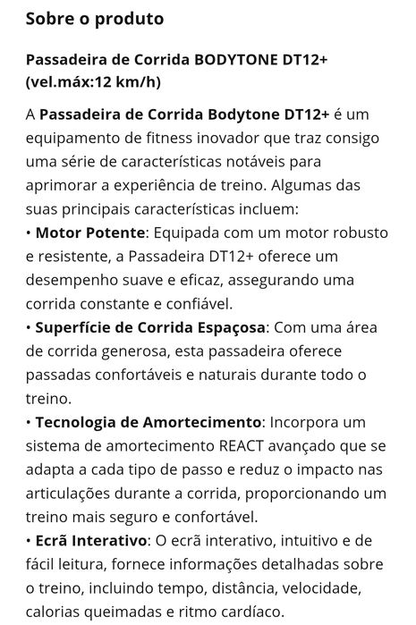Passadeira Bodytone