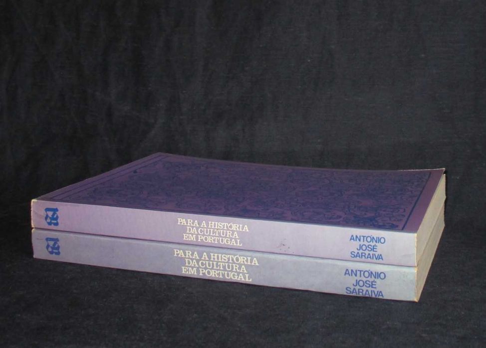 Livros Para a História da Cultura em Portugal António José Saraiva 2 V