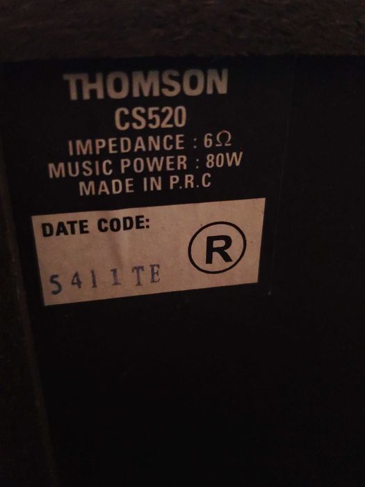 Aparelhagem Thomson Life CS520 – Rádio FM – Cassete – AUX