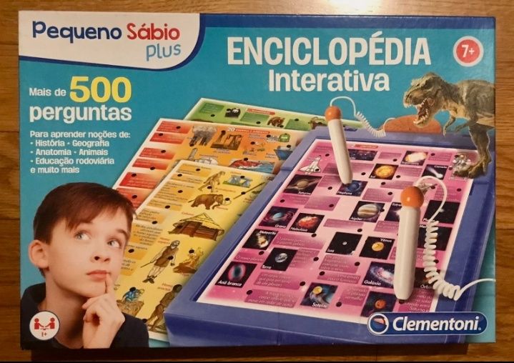 Jogo enciclopédia interativa