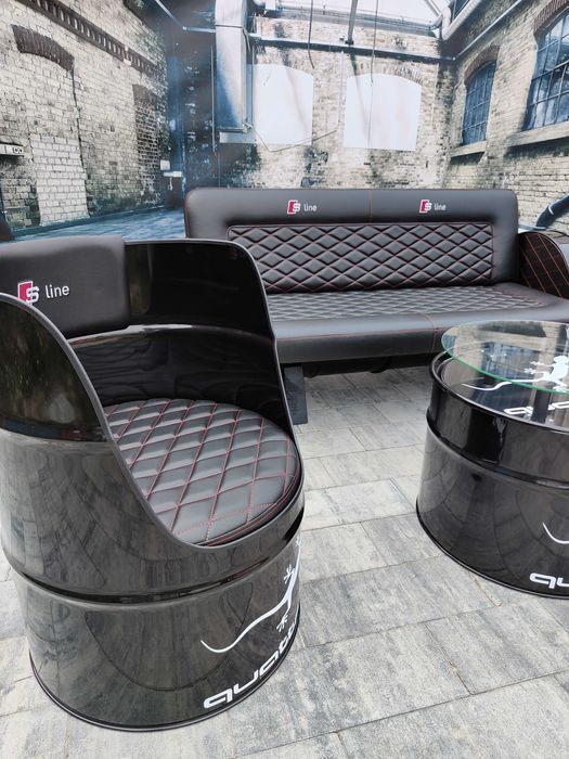 Meble z beczek z Haftem jakość Premium !!!