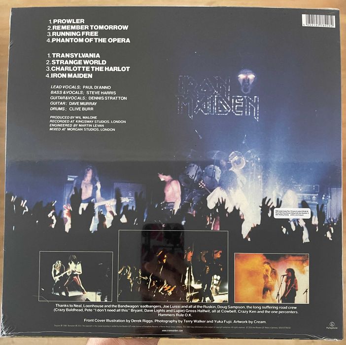 LP Iron Maiden - Iron Maiden