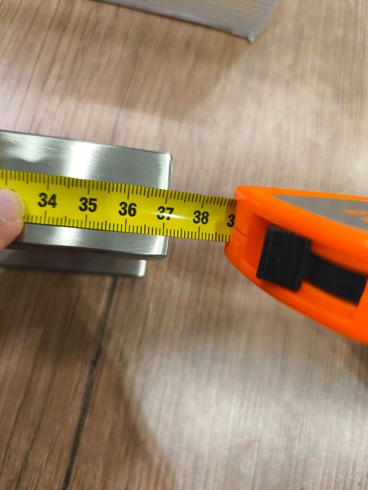 wieszak uchwyt na ręczniki srebrny chrom samoprzylepny