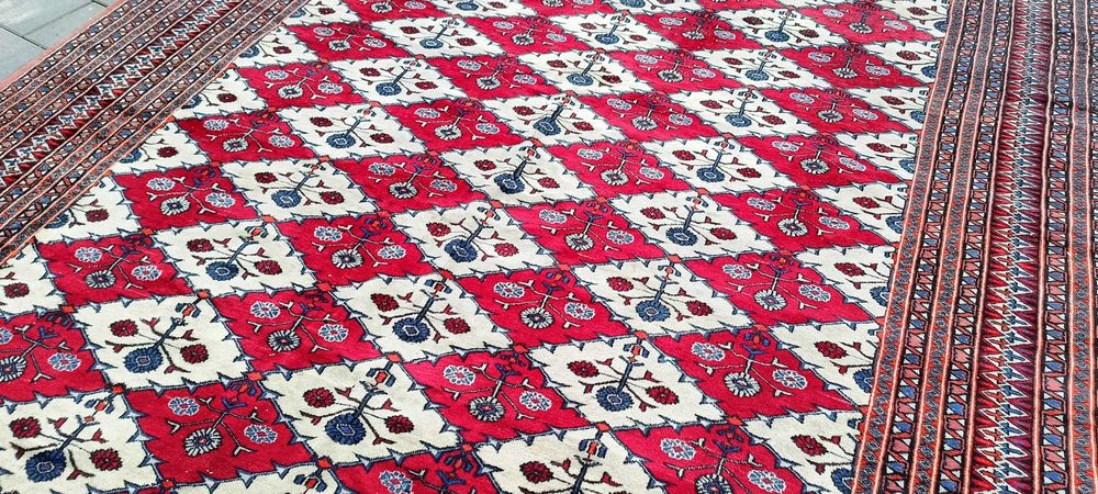 Sirjan dywan wełniany ręcznie tkany 323 x 224 cm perski piękny