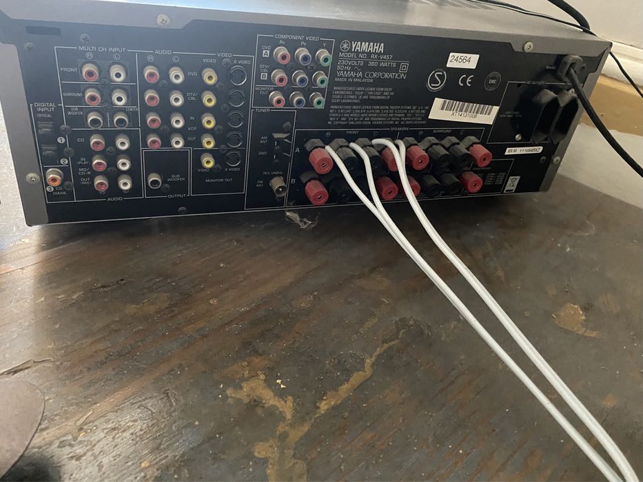 Amplificador Yamaha RX-V457!