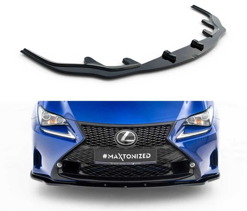 Тюнинг обвес Lexus RC сплиттер губа пороги диффузор спойлер