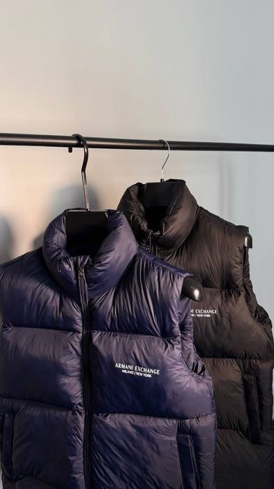 Безрукавка Armani Exchange Milano/New York Blue