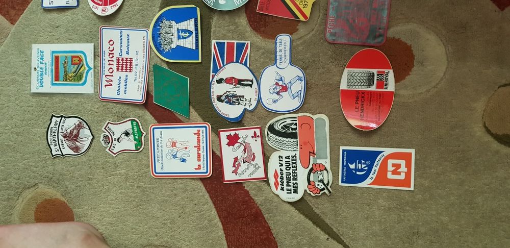 Naklejki antyk stan idealny