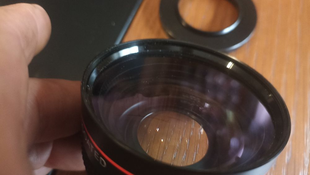 Grande angular Vídeo da Vivitar 0.5 X