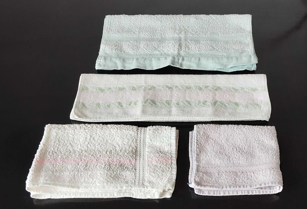 Toalhas turcas usadas vários tamanhos