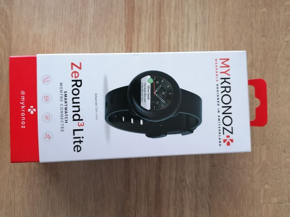 MyKronoz ZeRound3 Lite CZARNY