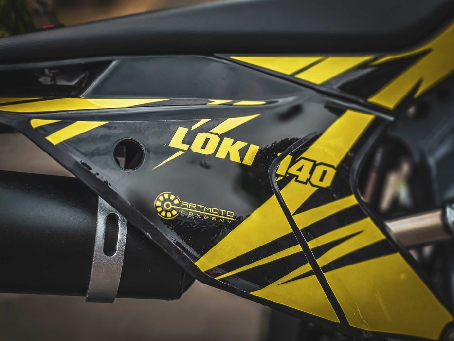 Якісний фірмовий Пітбайк Xmotos Loki 140 з постановкою на облік, офіційно в Артмото!