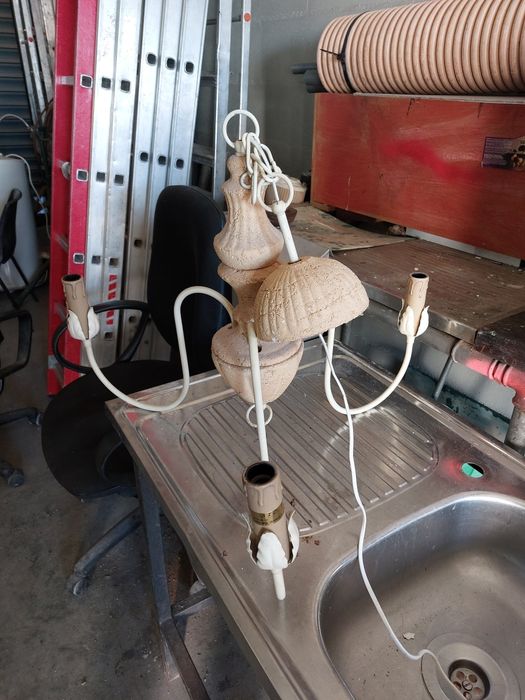 Candeeiro Barro Sala