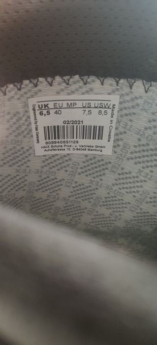 Oportunidade - HAIX Black Eagle tactical 2.1 pro GTX High/Black NOVAS