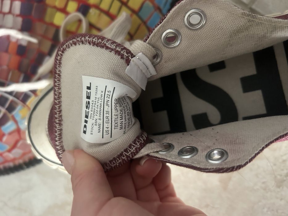 Кеди Diesel в ідеальному стані, 35