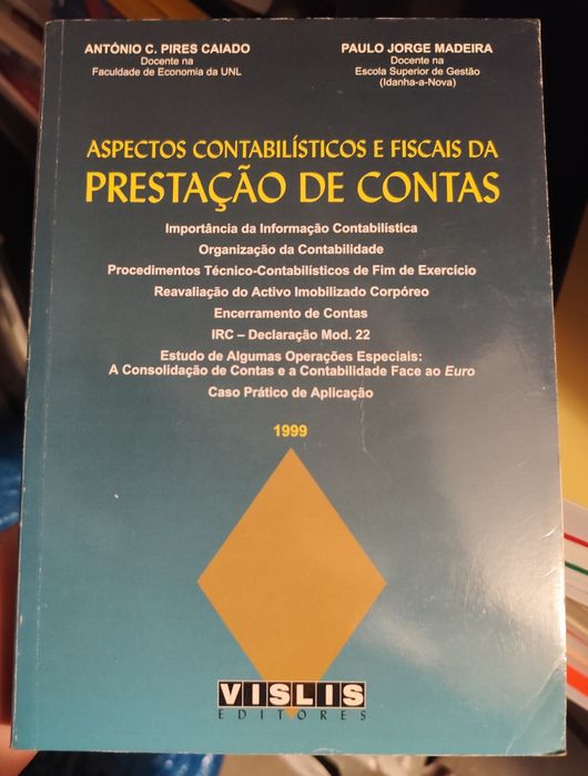 Livros da área de contabilidade