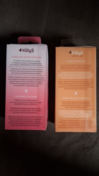 Killys zestaw gąbeczka do makijażu Coctail sponge