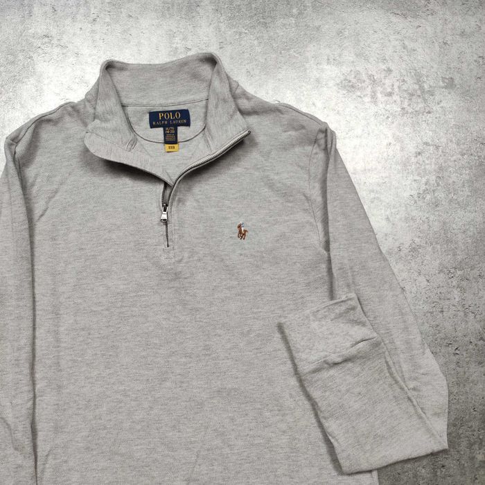 MĘSKA Bluza Elegancka PREMIUM Pętelka Sweter Bawełna Polo Ralph Lauren