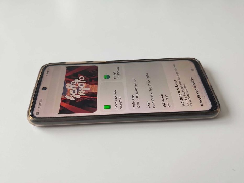 telefon Motorola g 55 5G  12 ram/256 Pamięć