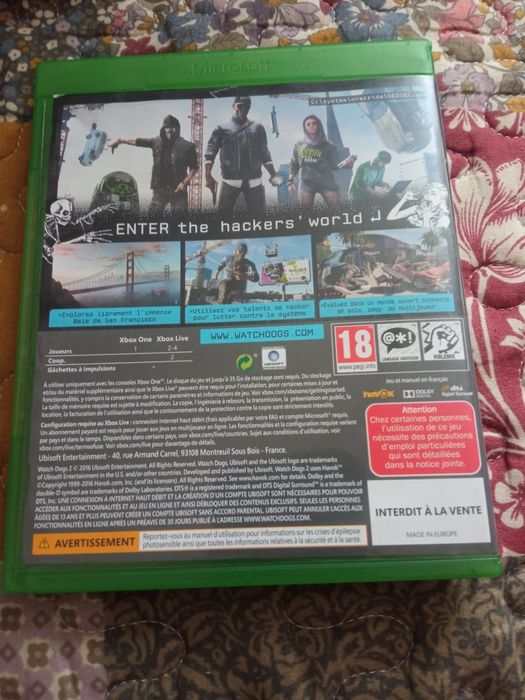 Gra / watch dogs 2 / Xbox one