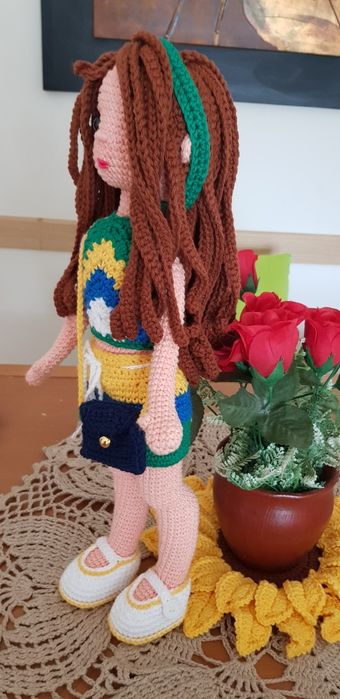 Boneca Amigurumi Mundial 2026
