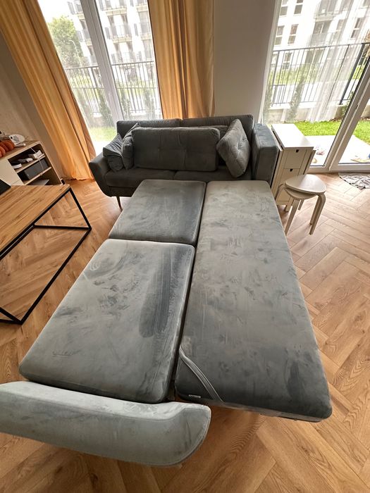 Optisofa Harris narożnik z funkcją spania.