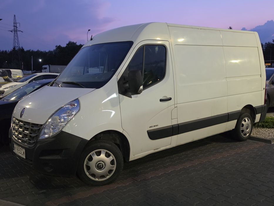 Renault master 2.3 125KM_Średniak_Technicznie bajka_Opel movano _1 właściciel _Nie picowany