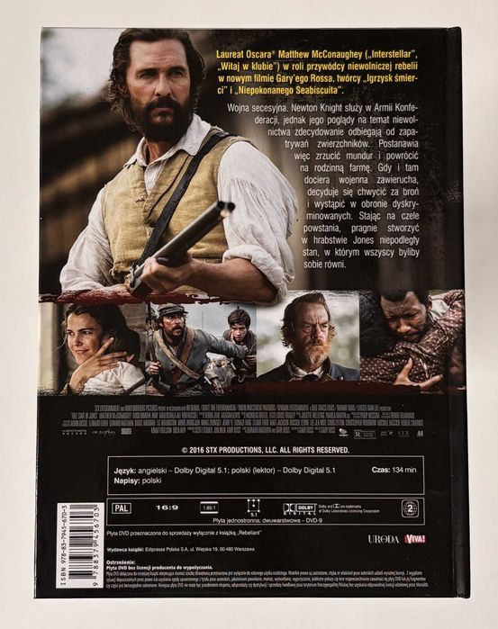 Rebeliant DVD Film Dramat Lektor Polski Matthew McConaughey