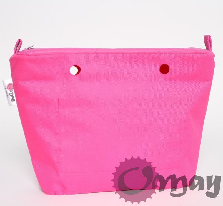 organizer OBAG MINI skóra eko pik ekoskóra pikowana różowa OMAY