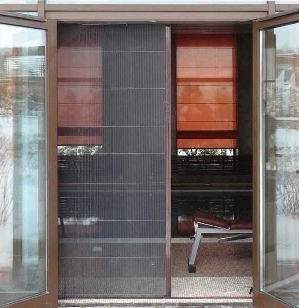 Москітні сітки на вікна двері рамкові рулонні ролетні плісе