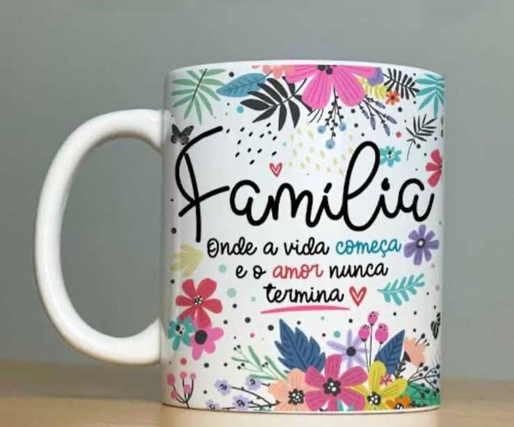 Canecas Estampadas Feitas ao gosto do Cliente Foto, Frase Etc.