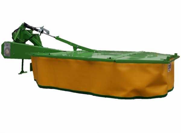 PLANDEKA rotacyjna 135 FARTUCH kosiarka bębnowa OSŁONA 480x50cm MOCNA