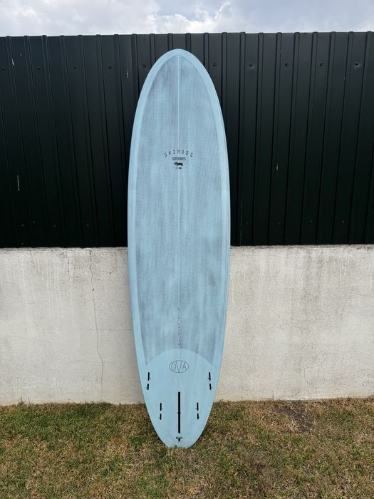 Thunderdolt BLACK - SKINDOG OVA 7’6” 53 ltr em Thunderbolt BLACK