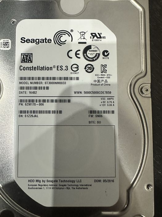 Discos 2,3,4 Tb  sata