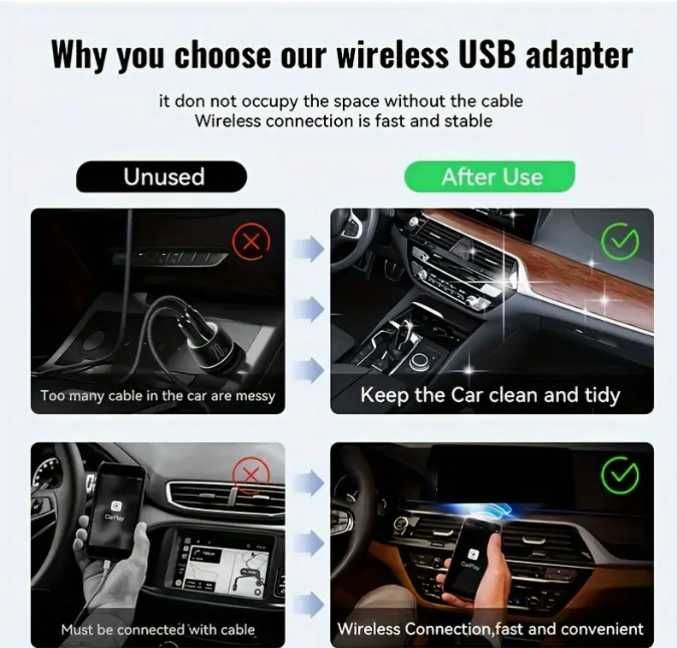 Pen USB Carplay AA