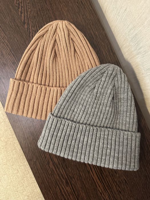Шапочки Beanie (0-9 місяців) ціна за 2 шт.