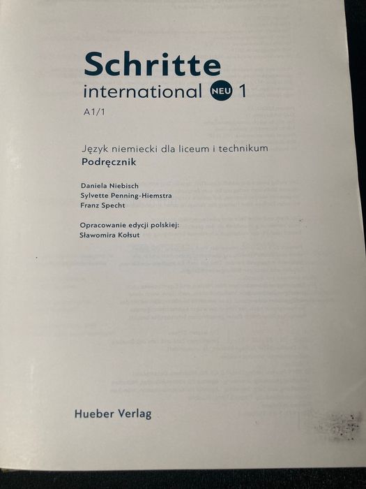 Schritte international 1