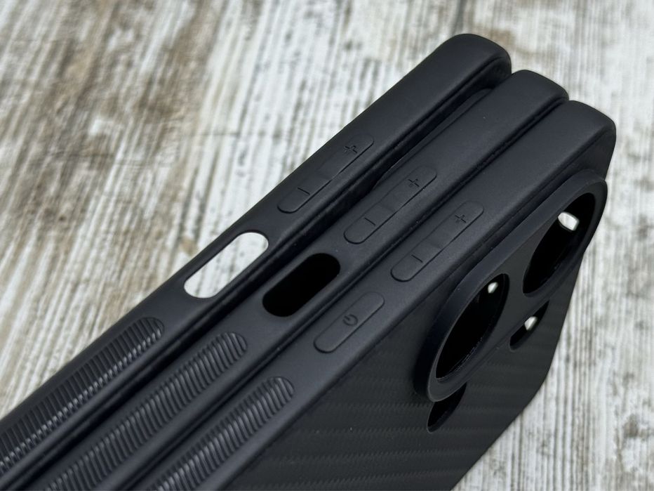 Чехол Carbon на Xiaomi Redmi Note 13 Pro 4G/ Poco M6 Pro/ 13C Чохол