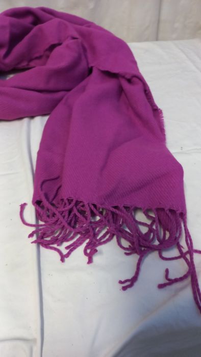 Écharpe unisexo fazenda rosa