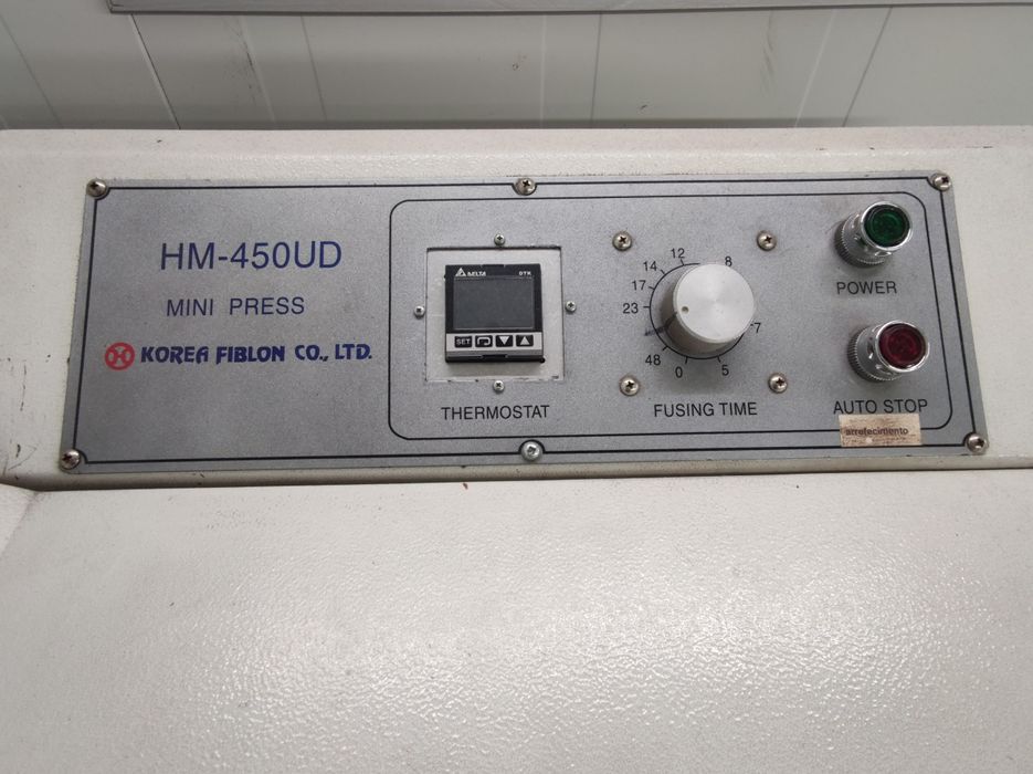 Prensa termocolagem rotativa