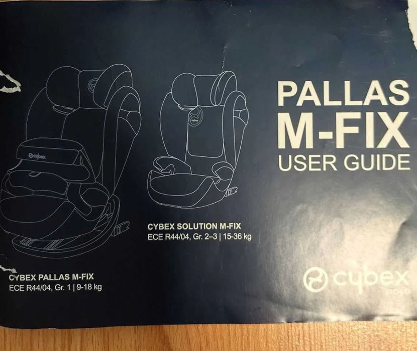 Автокрісло CYBEX PALLAS M- fix б/у (стан нового)