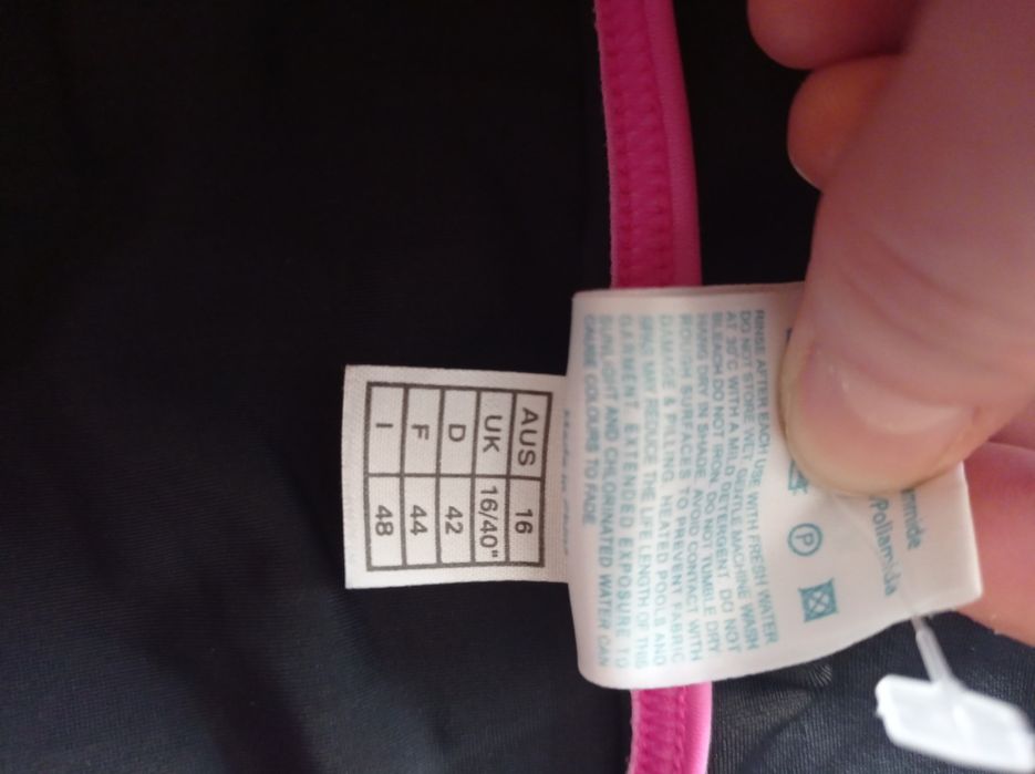 Strój kąpielowy 42 jednoczęściowy