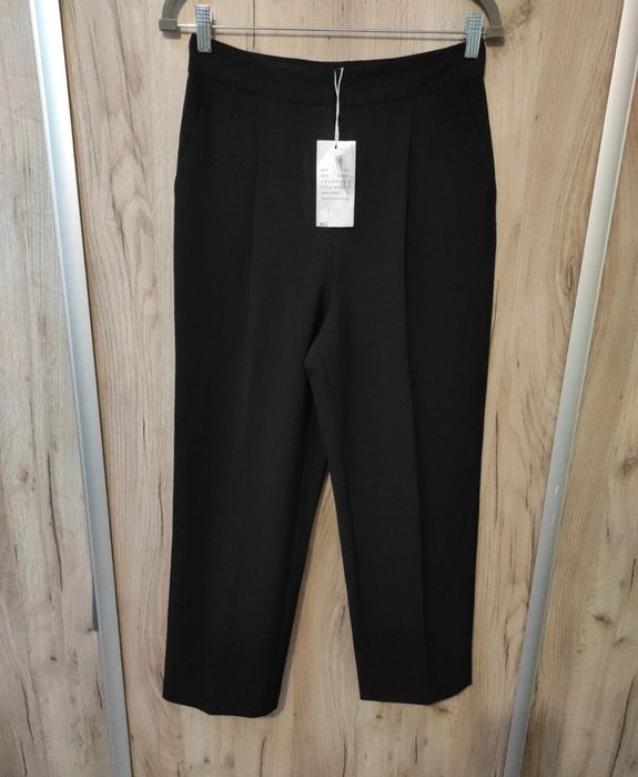 Spodnie eleganckie szerokie nogawki