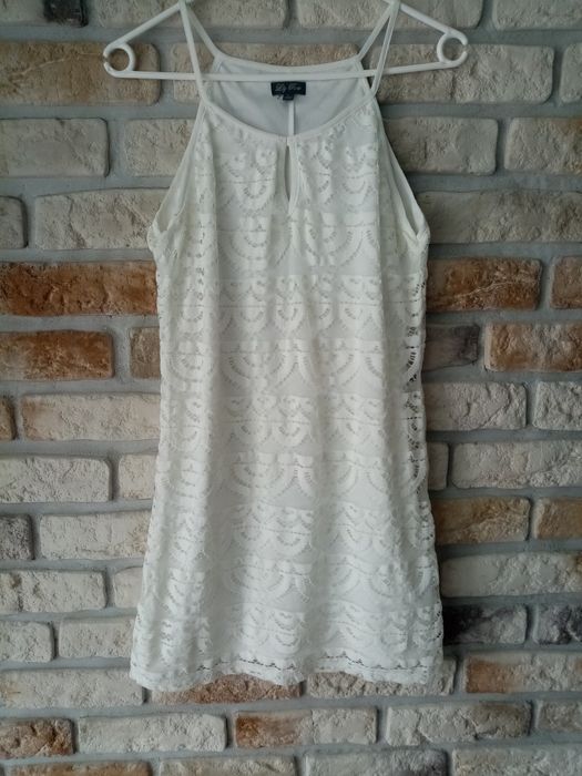 Sukienka biała, elegancka