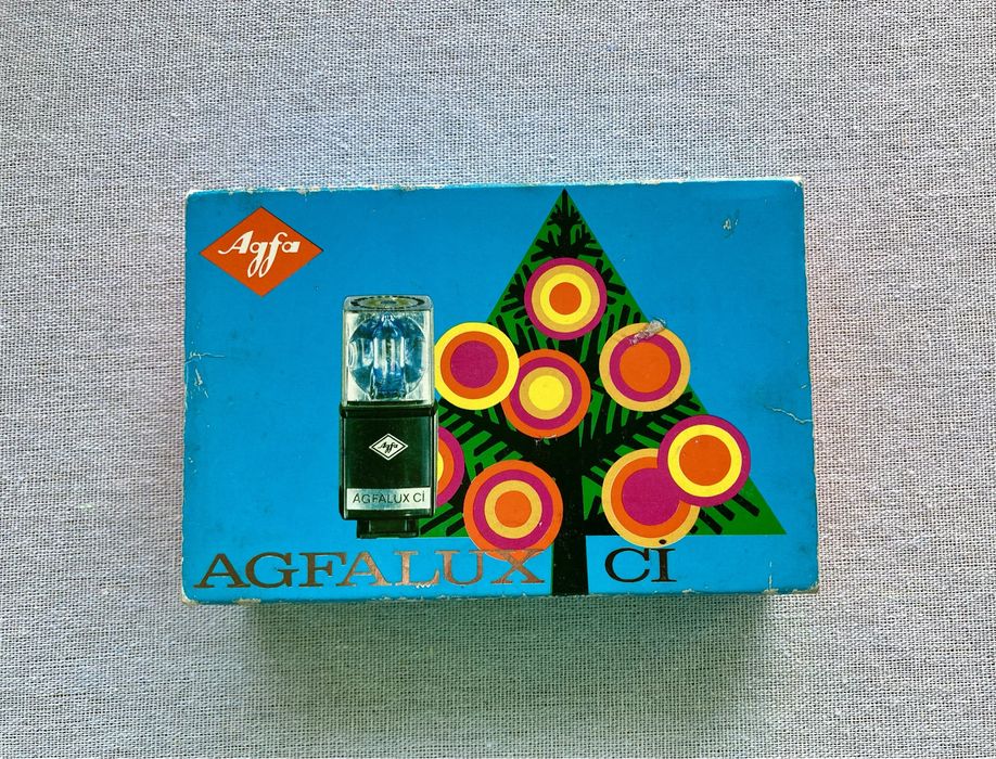 Zestaw Lampa Agfalux CI + Kostki Osram Flashcubes