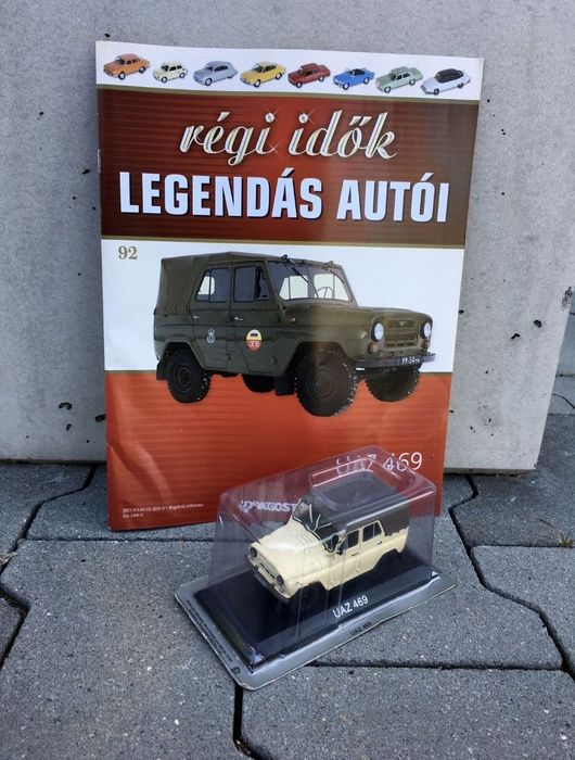 UAZ 469 #92-auta PRL,model,autka,kolekcja,deagostini