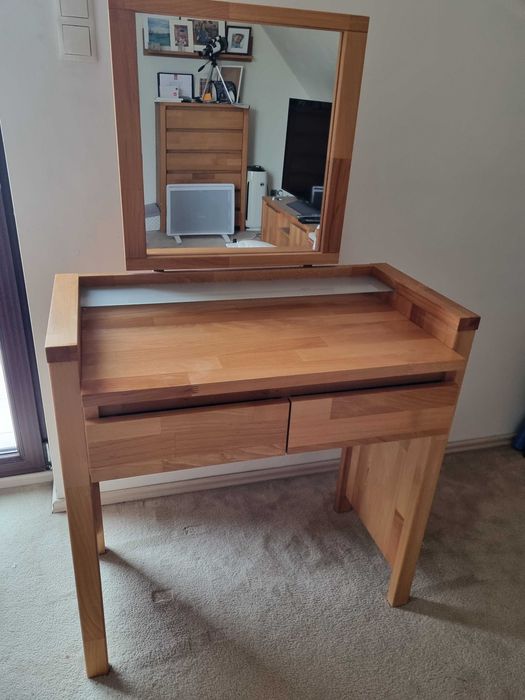 Toaletka lite drewno buk